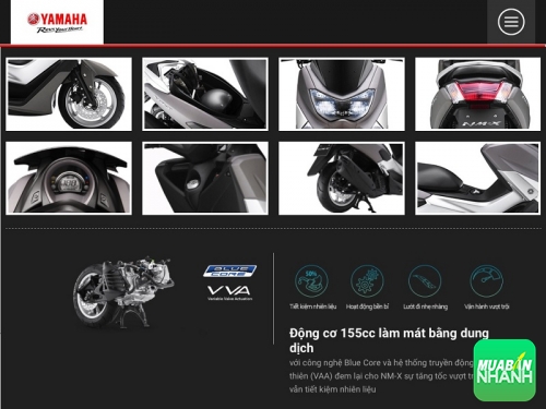 Đánh giá Yamaha NM-X: Scooter cho đàn ông đích thực, 434, Uyên Vũ, Chuyên trang Xe Máy của MuaBanNhanh, 20/09/2016 16:58:11
